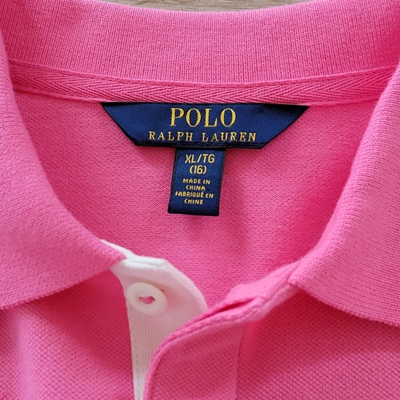 NWT Polo Ralph Lauren Girls Polo Shirt - XL (16) - Picture 5 of 6
